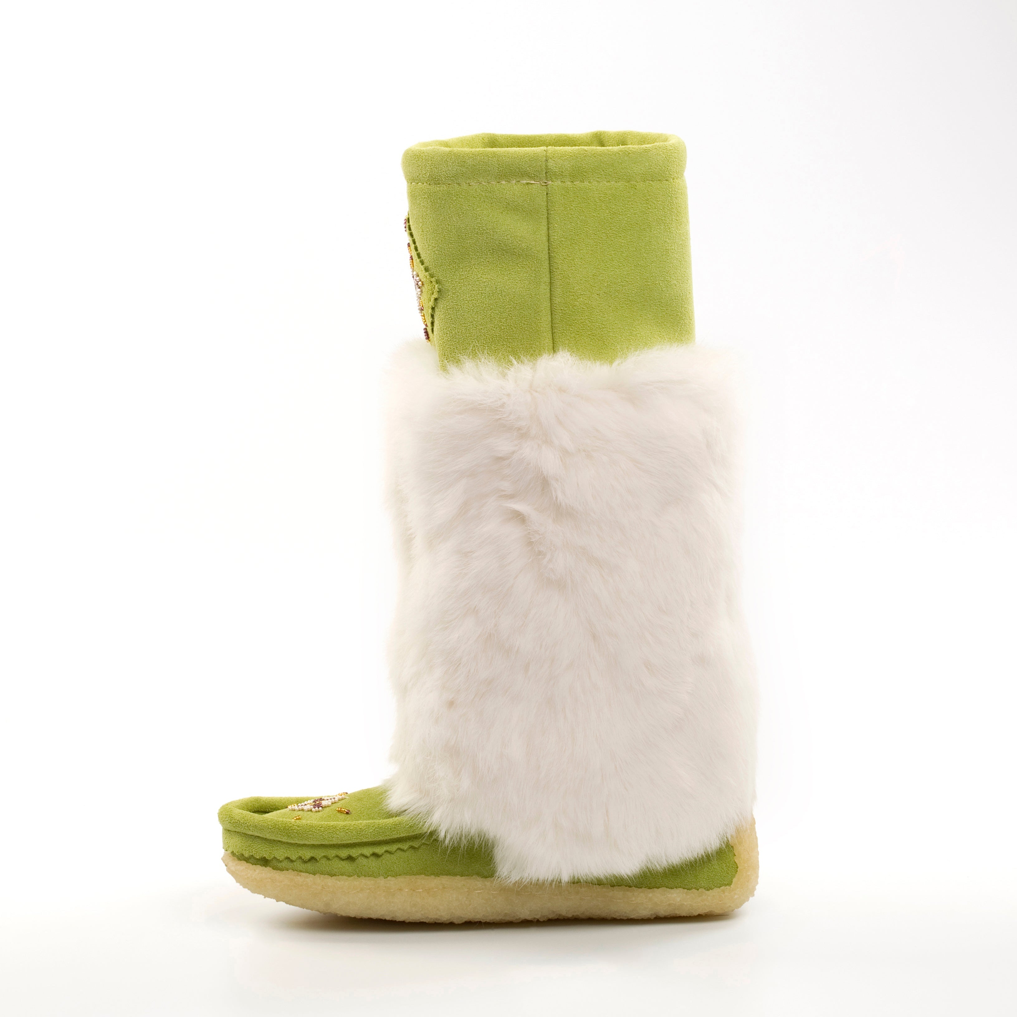 Apple Green mukluks