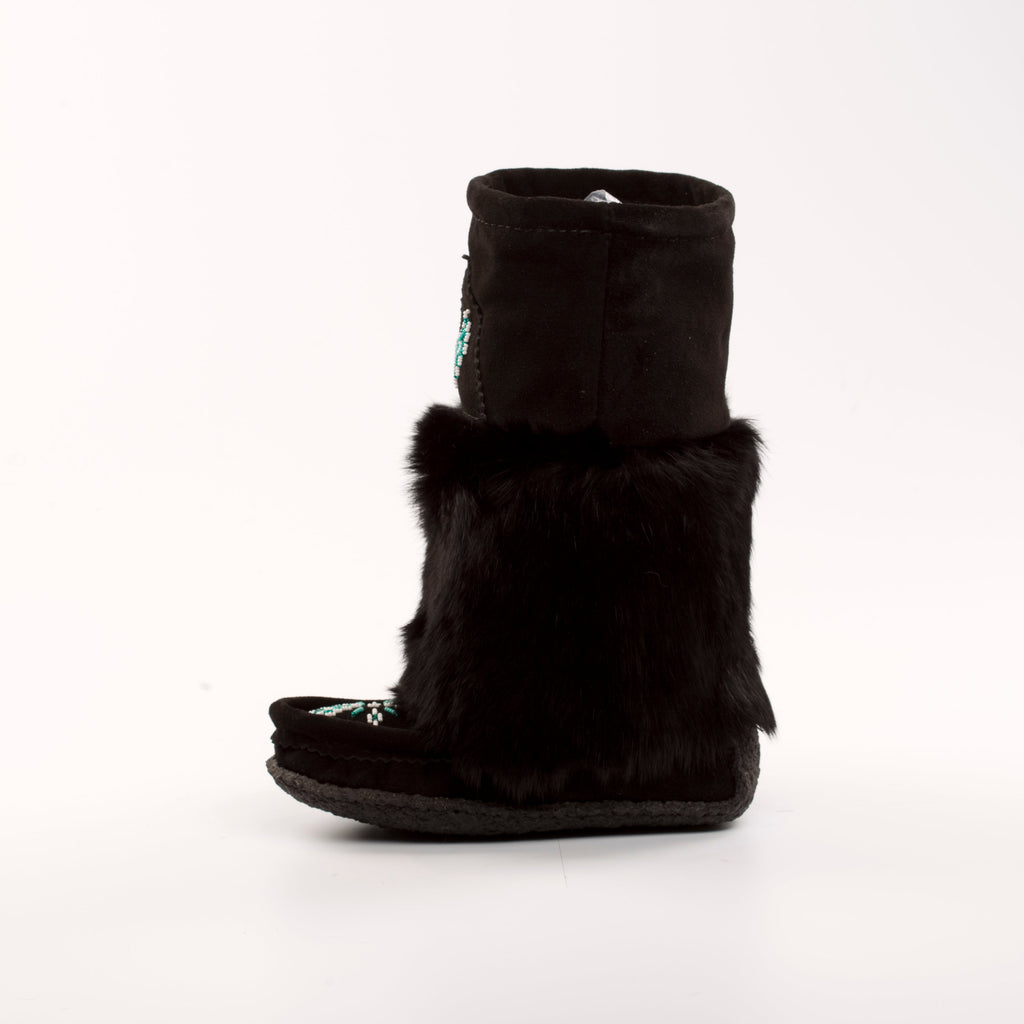 Black short mukluks