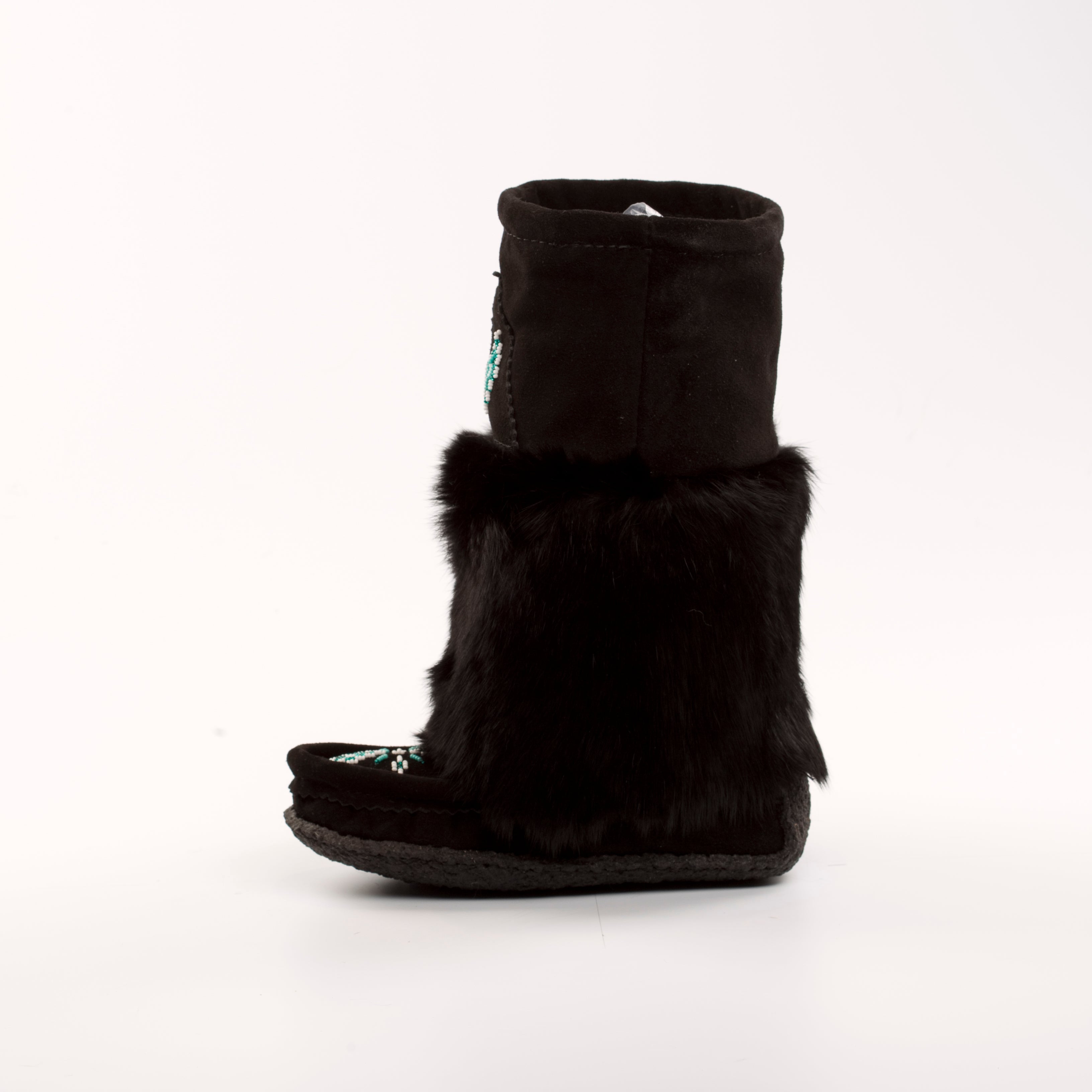 Black short mukluks